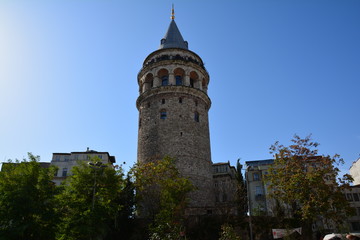 Fototapeta na wymiar Tour Galata Istanbul Turquie