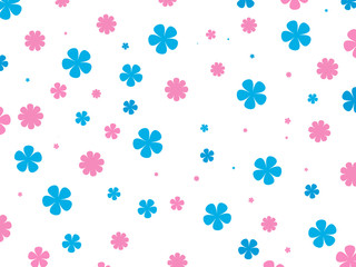 背景素材　花柄１