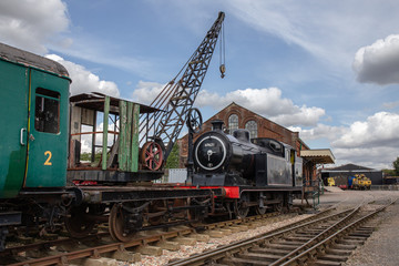 Fototapeta na wymiar East Anglian Railway Museum Chappel Essex