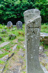 Lugnaedon Stone, the burial place of Lugnaedon, sister of St Patrick.  This is reputedly the oldest...