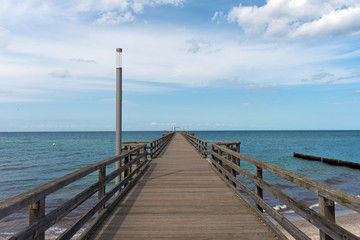 Obraz premium Pier at Heiligendamm, Mecklenburg-Vorpommern, Germany