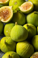 Raw Green Organic Figs