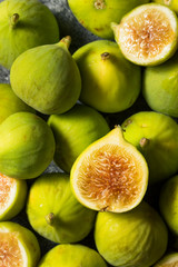 Raw Green Organic Figs