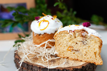 Easter Bread With Dry Fruits