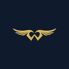 creative phoenix design logo template