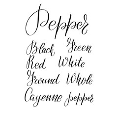 Inspirational handwritten brush lettering . Vector calligraphy illustration