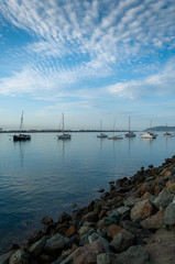 Obraz premium Sultry Sunrise over Downtown San Diego California