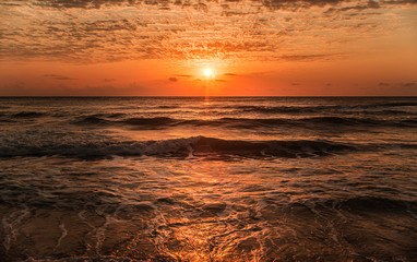 Morning  on the ocean