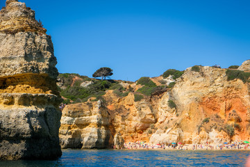 The caves trip in Lagos, Portugal