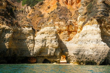 The caves trip in Lagos, Portugal