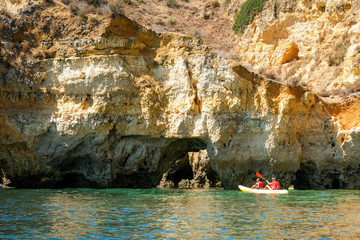 The caves trip in Lagos, Portugal