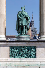 Obraz premium Hero Square in Budapest, Hungary
