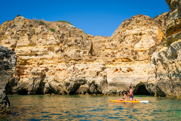 The caves trip in Lagos, Portugal