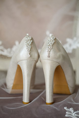 wedding accessories bride on the wedding day