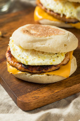 Homemade Pork Roll Egg Sandwich