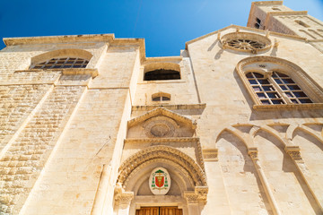 Italy, Apulia, Metropolitan City of Bari, Giovinazzo. Cathedral of Santa Maria Assunta.