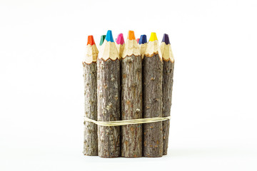 Rustic color pencil
