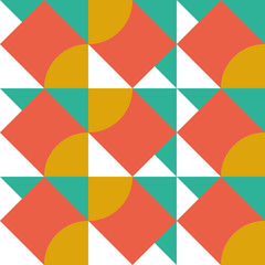 Pattern modern shape