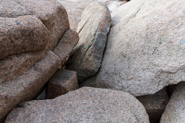 granite boulders background