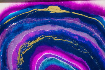 resin art ocean series and process