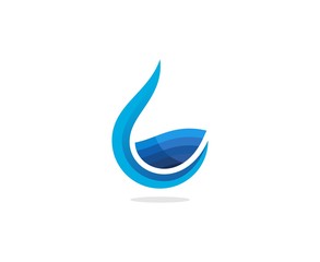 Water drop logo