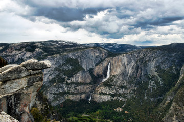 Yosemite Falls from Glacier Point