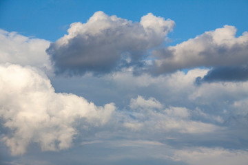 Fototapeta na wymiar Beautiful clouds with sky background