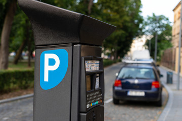 Parking payment machine