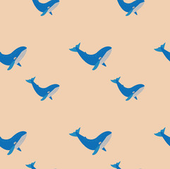 Blue whale pattern