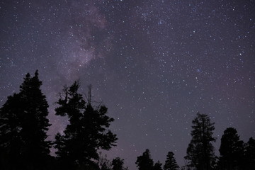 ユタ州から見た星空