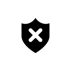 Shield icon trendy