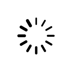 Fototapeta premium refresh icon trendy