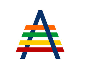 A logo line stripe