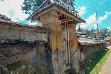 Traditional house in Pengotan traditional village
