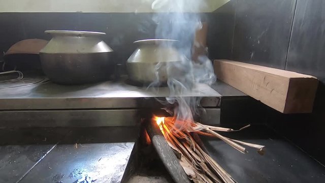 Chulah : The smoky rural stove with wood fuel