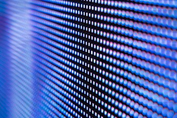 Obraz premium CloseUp LED blurred screen. LED soft focus background. abstract background ideal for design.