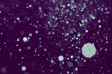 Obraz premium Abstract blur black bokeh