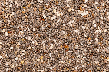 Chia Seeds Background Texture