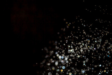 Colorful Bokeh on black