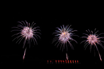 Fototapeta premium 夏の打ち上げ花火