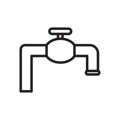 faucet icon vector design template