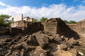 Fototapeta premium Ruins of old factory