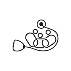 Commitment Teamwork Together Business Black Logo Illustration Vector