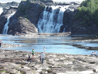 Les chutes de la chaudi&egrave;re
