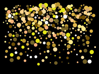 Colorful inspiring festive confetti.