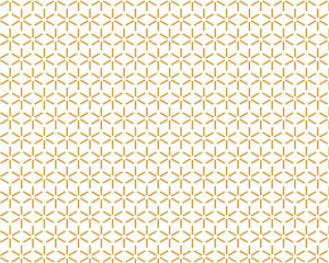 geometric pattern abstract white and gold tone vector background, line overlapping with modern concept