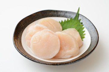 ホタテの刺身
