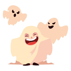 kids in halloween costumes image