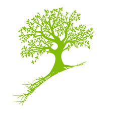 Fototapeta premium paysagiste et jardinier logo