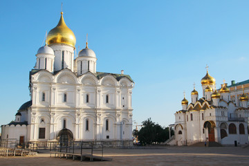 Cathedral square in Moscow Kremlin